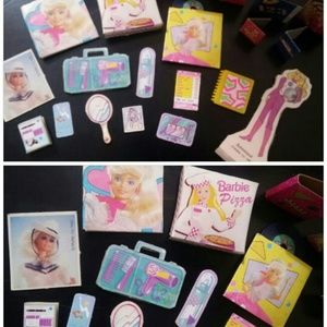 Vintage Barbie Mixed Card Board Accessories